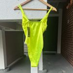 Nasty Gal  Neon Yellow Bodysuit Photo 2
