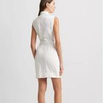 NEW Lauren Ralph Lauren Womens 16 Sleeveless Denim Mini Dress White Wash Photo 2
