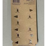 Modesa Black Brown Silver Oversized Snap Clips for Hair 6 Pack NWT 🖤🤎🩶 Photo 2