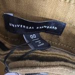 Universal Standard High Waisted Skinny Jeans Mustard Yellow 5 Pocket Size 00 New Photo 6