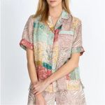 Johnny Was NWT  Workshop Marseille Garden Resort Shirt in Pink size S Photo 2