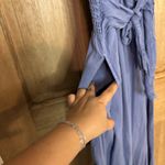 Bella Dahl women’s blue Sleeveless jumpsuit size M Photo 3