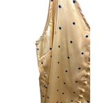 ASOS  Satin Starburst Print Button Down Tank Top Beige Size 12 Summer Baddie Boho Photo 7