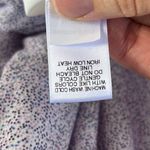 Chelsea and Violet Women's Purple Spotted Tie Sleeve Maxi Dress Size L Photo 9