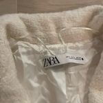 ZARA  Cream Teddy trench coat  Photo 3