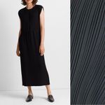Club Monaco  Pleated Dress Black Size 4 NWT Photo 1