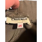 L'Agence  Leggings Womens 25 Rochelle Coated Faux Leather Pull On Skinny Jeans Photo 4