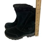 Sorel Women's Water Fall Black Suede Winter Boots Size 7 Photo 7