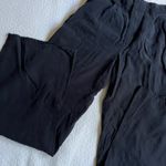 ZARA Loose Fit Pants Navy Photo 4
