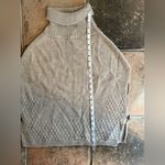 Berretti Made in Italy Wool Alpaca Blend Roll Neck Poncho Sweater Tan Size undefined Photo 7