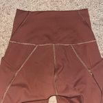 Lululemon  Wunder Train‎ High-Rise Tight with Pockets 25" Everlux Roasted Brown 2 Photo 8