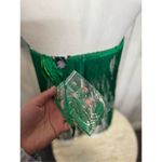 Sincerely Jules Fringe Halter Top and Skirt Set Women's Size small Green Photo 8