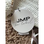 JMP The Label Coco Brown Contrast Cali Crochet Bikini Swim Top Medium NEW NWT Photo 10