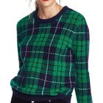 Nordstrom Court & Rowe Cozy Boucle Plaid Sweater Wool Check Photo 1