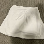 White Pleated Athletic Skirt Photo 0