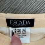Vintage Escada Pencil Skirt C4 Yellow Size 10 Photo 2
