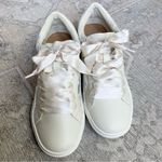 Dolce Vita Harryson Ivory Lace Sneakers Ribbon Lace Up NEW WITHOUT TAGS Size 7.5 White Photo 1