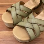 Kork-Ease  Wilde Green “Wausau” Wood-Wrapped Wedge Platform Ankle Strap Sandals 7 Photo 11