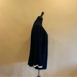 Charter Club  Deep Black Spring Horizon Pleated Long Sleeve Knit Cardigan Size XL Photo 2