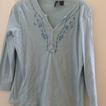 Jason Maxwell FINAL MARKDOWN Ladies’  Embroidered Top (M) Photo 0