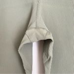 Athleta NWOT  Elation Rib Crop Flare Size Plus 1X Eucalyptus Olive Leggings Pants Photo 4