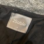 2 SABLE Black/Grey Zip Up Hooded Jacket with Sweater Insert Photo 2