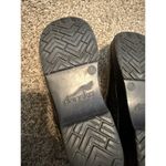 Dansko Clogs Professional Linen Patent Sz 36 (5.5) Black Metallic Rainbow Work Photo 6