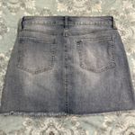 SO Distressed Denim Skirt Photo 2