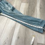 Free People Jumpsuit denim zip straight leg coverall womens Blue (size 4) preppy Photo 6