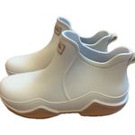 Weimuta Waterproof Rubber Ankle Boots Tan Size 38 Photo 1