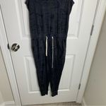 n:philanthropy N Philanthropy sleeveless black camo camouflage jumpsuit size‎ small minimalist Photo 3