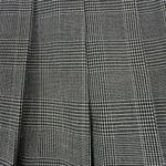 Norma Kamali  Plaid Pleated Knee Length Skirt Size 14 Academia Schoolgirl Preppy Photo 2