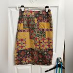 Ruff Hewn VTG Skirt 10 Cotton Twill Patchwork Southwest Wrap Maxi Midi USA Photo 3
