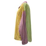 Wild Fable  Pastel Multicolor Striped Button Up Shirt Size XXL Y2K Light Academia Photo 2