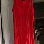 41 Hawthorn Vibrant Red Sleeveless Dress Size XXL Photo 0
