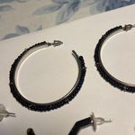 Lot Of 4 Hoop Costume Earrings Pierced Mix Photo 1