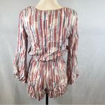 Audrey 3+1  colorful artistic print romper size small Photo 3