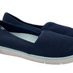 Dr. Scholl's Weaver Memory Foam Cool Fit Blue Knit Slip On Shoes Women's Size 9 Photo 0