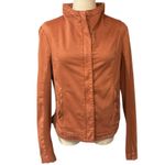 Marrakech Women'sMotorcycle Jacket Full Zip Copper Brown Fitted Size‎ M Biker Size M Photo 1