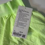 Lululemon NWT  Court Rival HR Skirt Long Sz 10 Yellow‎ Tennis Golf Skort Photo 5