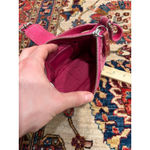 Coach Vintage Y2K  Signature Hot Pink Suede Canvas Demi Shoulder Bag Photo 8