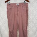 Paige Verdugo Ankle Soft Pink Jeans Size 27 Photo 3