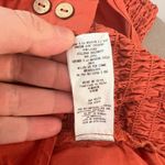 Free People WOMEN'S HOLD ON burnt orange smocked MINI DRESS size xs Photo 10