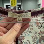 Rewind  Red and Cream Graphic Cardigan Relaxed Fit Photo 2