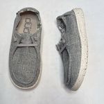 Hey Dude Women’s Wendy Linen Gray Casual Slip-on Loafer Casual Shoes S-240 Sz 7 Photo 1