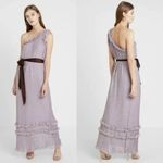 Anthropologie NEW  Foxiedox One Shoulder‎ Maxi Dress, size L, NWT Photo 2