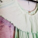 Free People CORA LEE TEE OFF SHOULDER OMBRE GREEN Photo 3