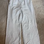FLX Light Grey Wide Leg Sweatpants Gray Size M Photo 0
