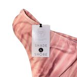 Shade & Shore  Medium Coverage Hipster Bikini Pink Tie Dye Bottom size small NWTs Photo 3