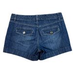 White House | Black Market Denim Shorts Cuffed Blue Size 2 Women's Photo 3